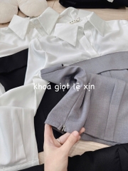SET BỘ QUẦN SUÔNG VIỀN NỮ SẴN- sale 155k