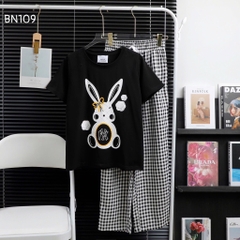 BỘ NỮ ÁO COTTON QUẦN THÔ KẺ XUẤT DƯ XỊN NỮ