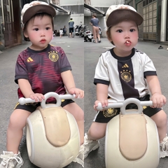 SET 2 BỘ THỂ THAO TONE ĐỎ MẬN BÉ TRAI SẴN