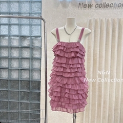 VÁY 2 DÂY NHIỀU TẦNG SẴN