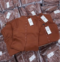 ÁO LEN NÂU CỘC TAY NỮ