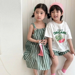SET BỘ DƯA HẤU BÉ TRAI BÉ GÁI SẴN (SALE 49k)