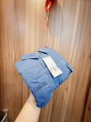 ÁO BÒ DENIM QC NỮ