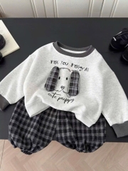 SET DÀI NỈ CÚN CARO SIÊU HOT BÉ TRAI SẴN
