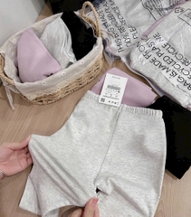 SET 3 QUẦN LEGGING DÀI LÓT LÔNG BÉ GÁI