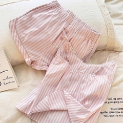 SET BỘ NGỦ 2 DÂY MÀU HỒNG NỮ SẴN(Xả 100k)