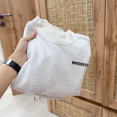 SET BỘ DÀI TÀN XÁM WHOSAVER NỮ THU ĐÔNG