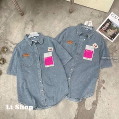 ÁO SƠ MI BÒ TAG HỒNG- xả 49k