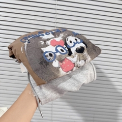SET ÁO COTTON NÂU MIX CHÂN VÁY MÌ XÁM NỮ SẴN