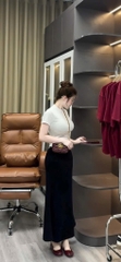 CHÂN VÁY ĐUÔI CÁ DÁNG DÀI NỮ MỚI