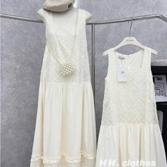 VÁY SÁT NÁCH REN BE NỮ (SALE 89k)