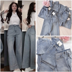 QUẦN JEANS NỮ SUÔNG GẤU TO TÚI VẠT SẴN