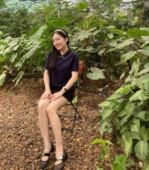ÁO POLO DỆT VIỀN REN ZARA NỮ