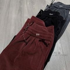 QUẦN NỈ NHUNG 3 MÀU NỮ THU ĐÔNG