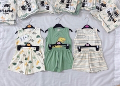 SÉT 3 BỘ BA LỖ KHỦNG LONG BÉ TRAI
