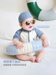 ĐỒ BƠI - BỘ BƠI KÈM MŨ BABY SHARK BÉ TRAI
