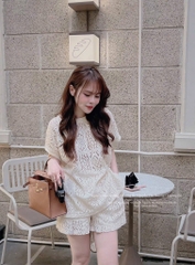 SET CỘC REN Ô VUÔNG NỮ (TĂNG GIÁ)