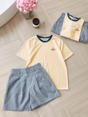 SET BỘ KẺ ÁO PHỐI THÊU NỮ SẴN