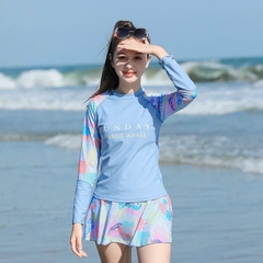 ĐỒ BƠI - BỘ BƠI CHÂN VÁY MẸ BÉ LỚN
