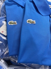 ÁO POLO LACOSTE THÊU CÁ SẤU XANH DƯƠNG NỮ SẴN (XẢ 55k)