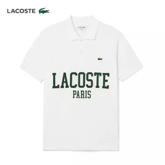 ÁO POLO TRẮNG LASCOT XANH NAM (SALE 99k)