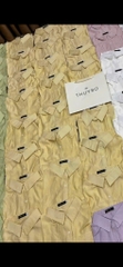 ÁO SƠ MI GU TÚI TRƯỚC HỒNG TRẮNG NỮ SẴN (SALE 80k)