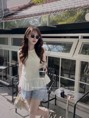 SET BỘ REN HOA BALO KÈM QUẦN ĐÙI KẺ NỮ