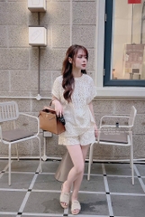 SET CỘC REN Ô VUÔNG NỮ (TĂNG GIÁ)