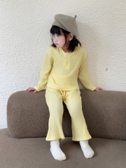 SET 2 BỘ TĂM DÀI BASIC CÓ MŨ BÉ GÁI