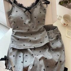 SET CỘC 2 DÂY NƠ NHÍ MÀU XÁM NỮ