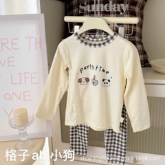 SET 2 BỘ DÀI TAY PARTY TIME BÉ TRAI