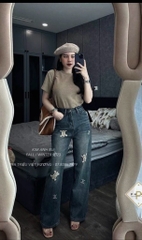 QUẦN JEAN SUÔNG CELINE- xả 85k