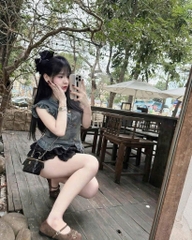 ÁO JEAN TIỂU THƯ HOT HIT NỮ
