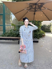 VÁY SƠ MI MK KÈM TAG NỮ SẴN(XẢ 109k