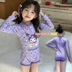 SET 2 BỘ ĐỒ BƠI BÉ GÁI KURUMI (XẢ 70k)
