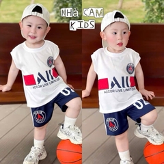 SET BA BỘ BÓNG ĐÁ PARIS BÉ TRAI