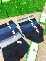 HỘP 5 QUẦN SỊP NAM LACOSTE DẬP NỔI THUN LẠNH CAO CẤP