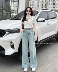 ÁO POLO THÊU MIU MIU CỰC XINH NỮ SẴN( Xả 50k)