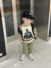 SET 2 BỘ DÀI BATMAN TONE RÊU BÉ TRAI SẴN
