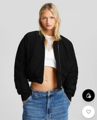 ÁO KHOÁC PHAO BOMBER BERSHKA DƯ XỊN NỮ THU ĐÔNG
