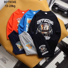 SET BỘ DÀI TAY HOẠT HÌNH BÉ TRAI SIZE ĐẠI