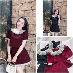 SET BÈO VIỂN PHỐI THỜI TRANG – XINH ĐEN ĐỎ NỮ SẴN (SALE 170k)