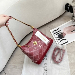 TÚI XÁCH - TÚI CHIO ĐẾ DA ĐỎ NỮ SẴN