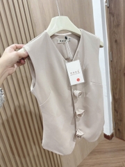 ÁO SÁT NÁCH ĐÍNH HOA NỮ