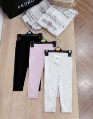 SET 3 QUẦN LEGGING DÀI LÓT LÔNG BÉ GÁI