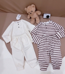 SET 2 BỘ DÀI TỔ ONG KEM KẺ BÉ TRAI SẴN