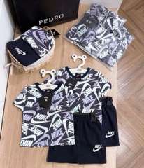 SET BỘ CỘC NIKE THAN BÉ TRAI SẴN( xả 55k)