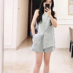 SÉT BỘ LINEN SÁT NÁCH 2 MÀU NỮ