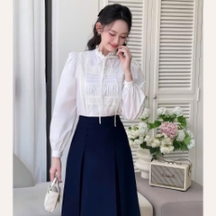 CHÂN VÁY XẾP LI CÚC BỌC XOÈ NHẸ NỮ SẴN(XẢ 105k)