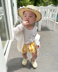 SET 4 ÁO BA LỖ THÊU HOẠ TIẾT CHO BÉ TRAI (SALE 88k)